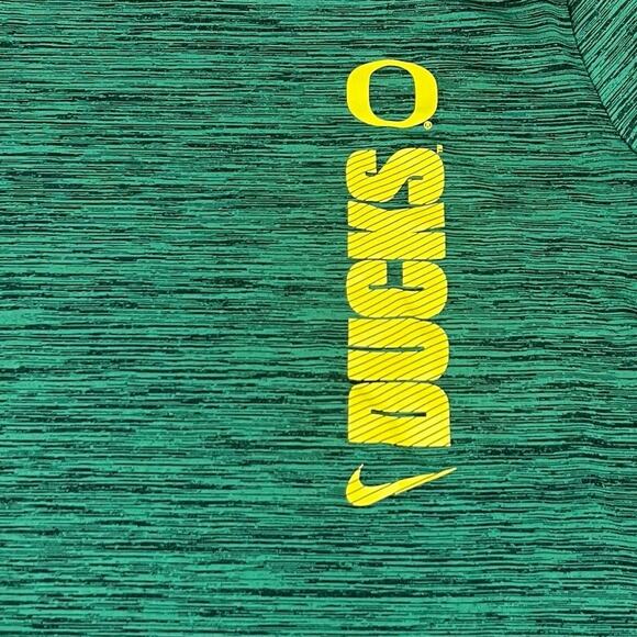 Oregon Ducks Nike DriFit Velocity Performance T-Shirt XS Green - Picture 5 of 8